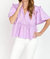 Sevila Blouse In Lilac - Lilac