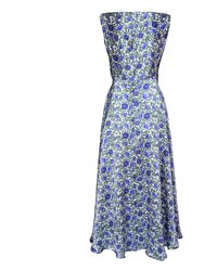Botanica Evening Dress - Blue