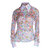 Chiffon Shirt in Watercolor - Multicolor