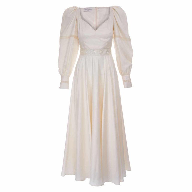 Cotton Dress - White