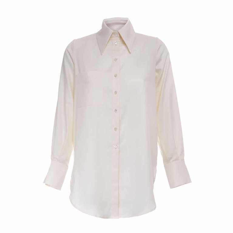 Cotton Shirt - White