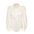 Cream White Silk Blouse - Cream White