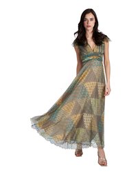 Crepon Silk Dress