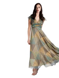 Crepon Silk Dress