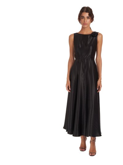 Sofia Tsereteli Evening Gown In Black Satin Silk product