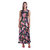 Floral Print Evening Dress