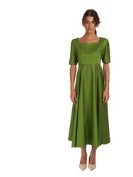 Forest Finesse Gown - Green