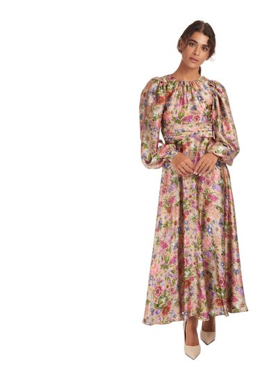 Sofia Tsereteli Garden Treasure Silk Satin Dress product