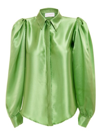 Sofia Tsereteli Green Silk Blouse product