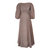 Linen Dress - Brown