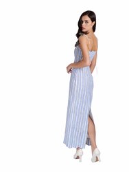 Linen Striped Dress