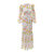 Long Spring Meadow Dress - White