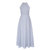 Striped Cotton Dress - Blue