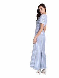 Striped Linen Dress