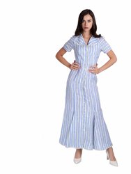 Striped Linen Dress