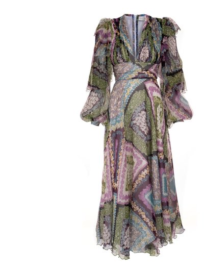 Sofia Tsereteli V-neckline Silk Dress product
