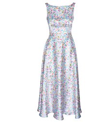 Watercolor Evening Dress - Watercolor