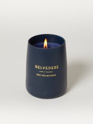 Belvedere Navy Matte Candle