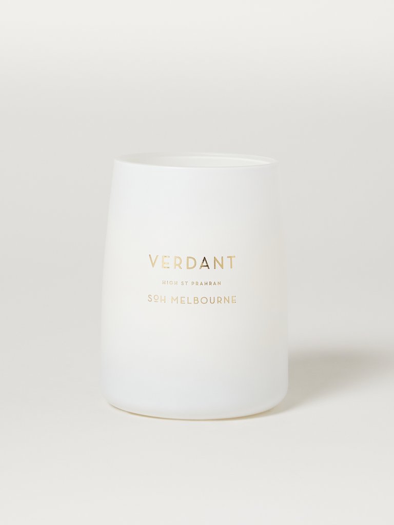 Verdant White Matte Candle