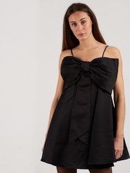 Bria Black Midi Dress
