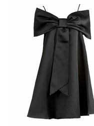 Bria Black Midi Dress