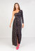 Claire One Shoulder Sequin Maxi Dress