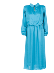 Ella Baby Blue Midi Dress