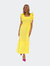 Florence Long Yellow Dress - Yellow