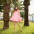 Jemma Pink Dress With Collar And Buttons - Rose