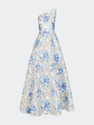 Jessica Floral Print Maxi Dress