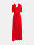 Jessie Maxi Luxury Red Dress