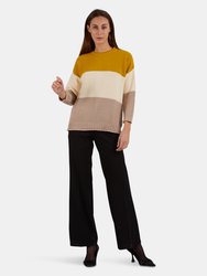 Luella Warm Colors Sweater - Brown
