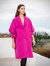 Marina Pink Midi Luxury Coat