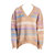 Rivka Brown V-Shaped Sweater Neck
