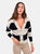 Vienna Black and White Cardigan