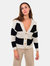 Vienna Black and White Cardigan - Black & white