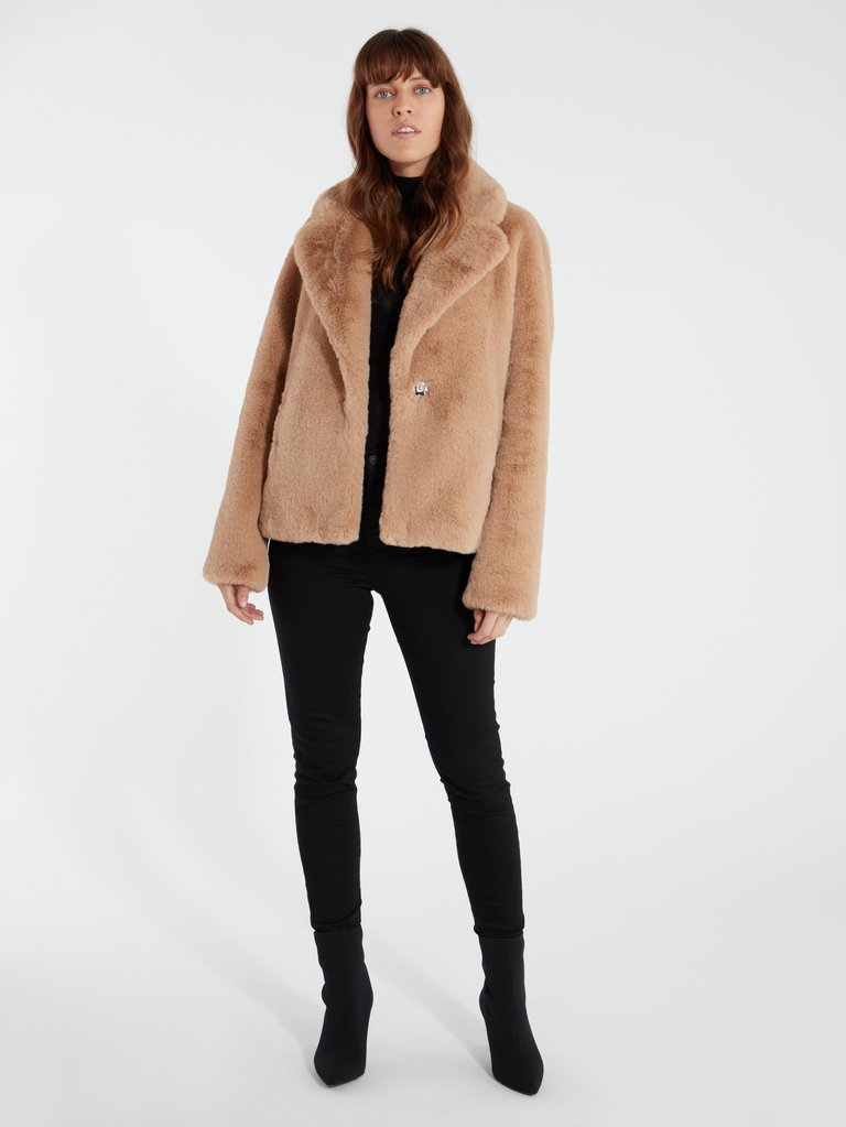 Emanuela Faux Fur Coat