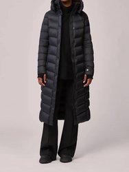 Ivana Down Coat - Black