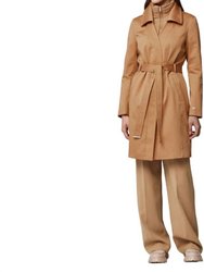 Kelly Trench Coat - Biscuit