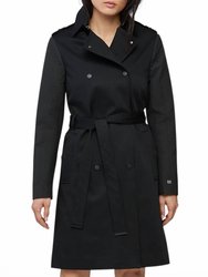 Kya Trench Coat - Black