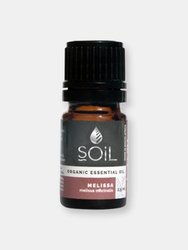 Organic Melissa Essential Oil (Melissa Officinalis) 2.5ml