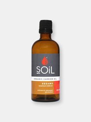 Organic Sesame Seed Oil (Sesame Inidcum Linn) 100ml