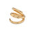 Amali Open Ring - Gold Plated