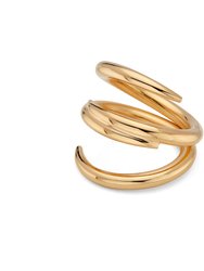 Amali Open Ring - Gold Plated
