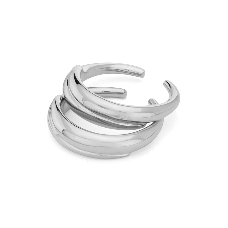 Amali Stacking Rings - Silver