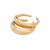 Amali Stacking Rings - Gold Plated