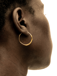Amali Threader Hoop Earrings