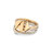 Asili Stacking Rings - Gold Plated/Silver