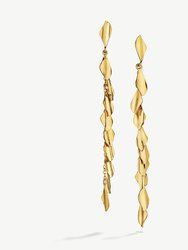 Delicate Bidu Dangle Earrings - 24K Gold Plated