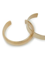 Eris Stacking Cuff Bracelets - Gold Plated